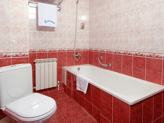 ванная комната отель богема анапа