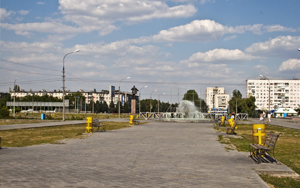 общий вид площади Ленина